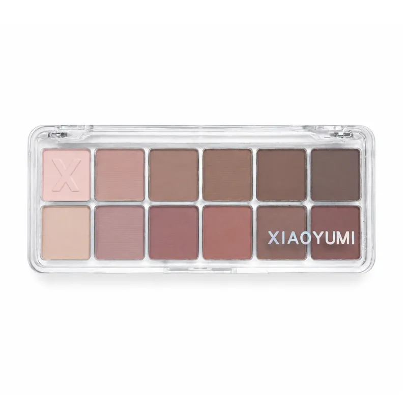 12 Colors Matte Eyeshadow Palette Nude Pink Brown Tones High Pigment Long Lasting No Shimmer Daily Neutral Eye Makeup Cosmetics