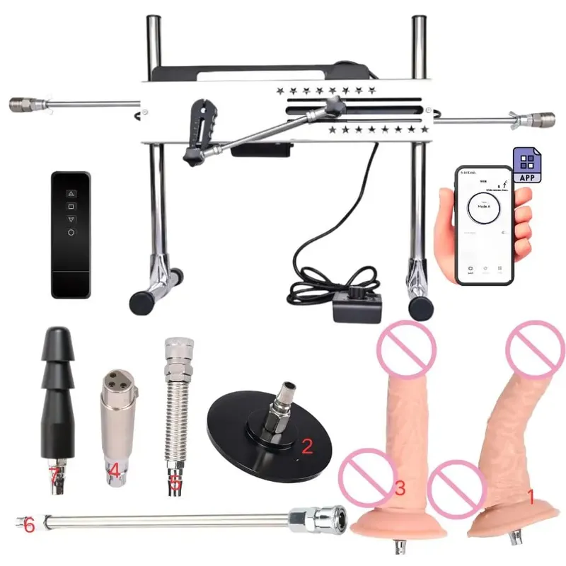 Rough Beast APP Control Powerful Sex Machine for Women And Men Masturbation Love Machine with Dildo Toy Shop Penetration Sextoys