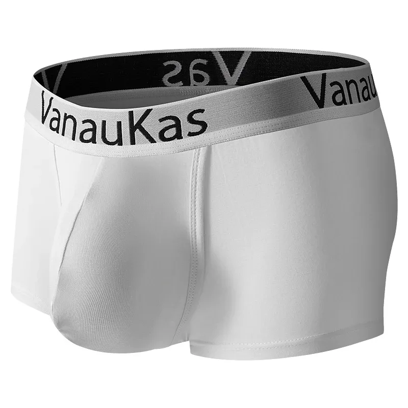 Mens Modal Underwear Boxer Shorts Convenient Pouch Opening for Male
