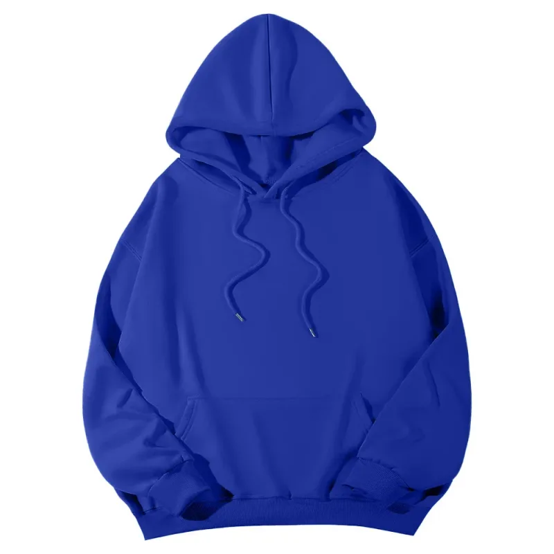 Autumn Winter Fleece Hoodies Fashion Casual Sweatshirts Men Women Harajuku Warm Oversized Pullovers 11 Colors Hip Hop Streetwear