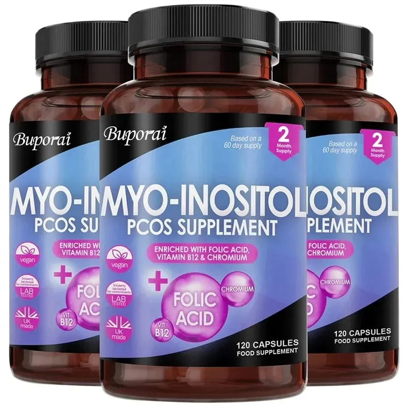 Myo-Inositol Supplement - Nagtataguyod ng Balanse ng Hormonal at Ang Kalusugan ng Ovarian ay Kinokontrol ang Mga Siklo ng Panregla at Nagpapabuti ng Mood