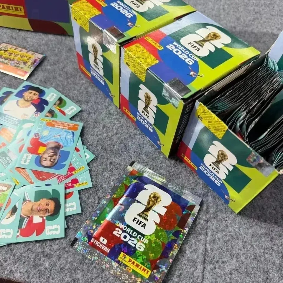 *//*2026 FIFA World Cup Panini Sticker Collection Blind Packs Football Stickers Album Sports Collectibles