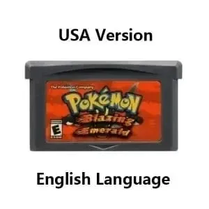 Pokemon Series GBA Game Cartridge Sweet FireRed Rocket Unbound Radical Red Gaia Quetzal for GBA