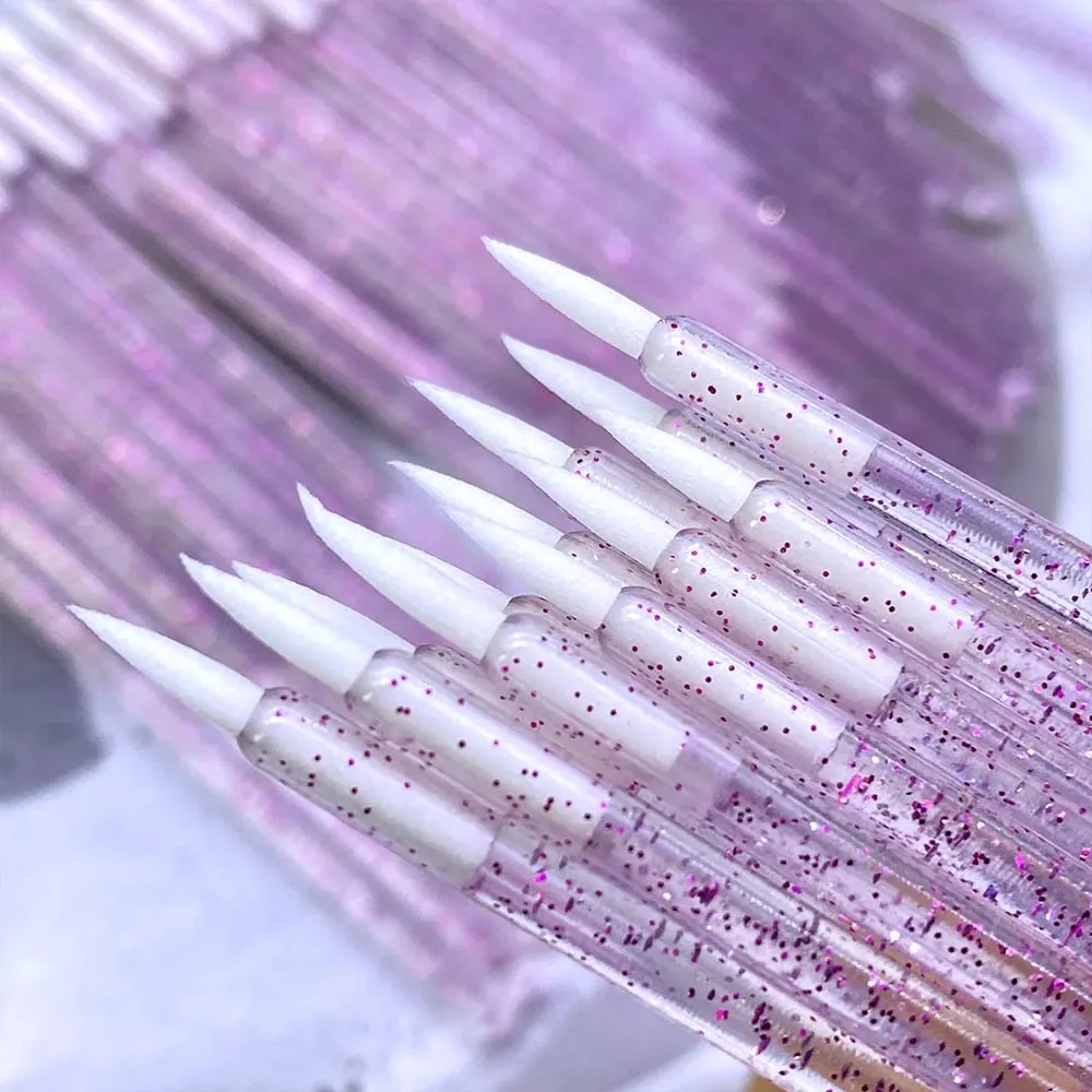 New Disposable Eye Shadow Makeup Eyeliner Brushes Crystal Wand Applicator Cosmetic Brush Eyelash Extension Female Beauty Tools