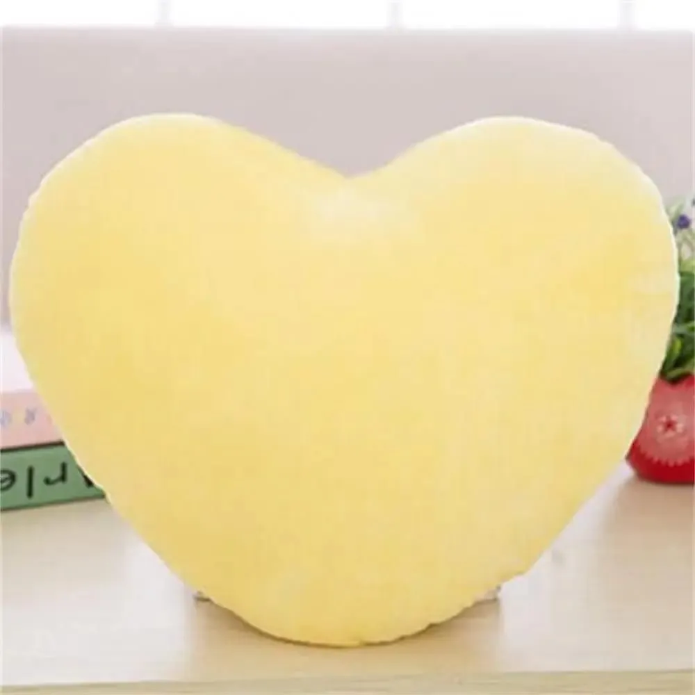 Heart Plush Toys Soft Pillow Kawaii Toy Lovely Gift for Birthday Home Decorative Valentines Day Decorative Soft Stuffed Pillow