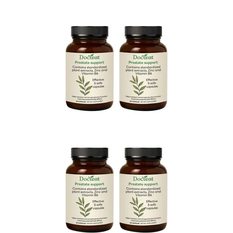 Prostate Support Capsules with Zinc and Vitamin B6 Saw Palmetto and Stinging Nettle Extracts for Support 60 Capsules