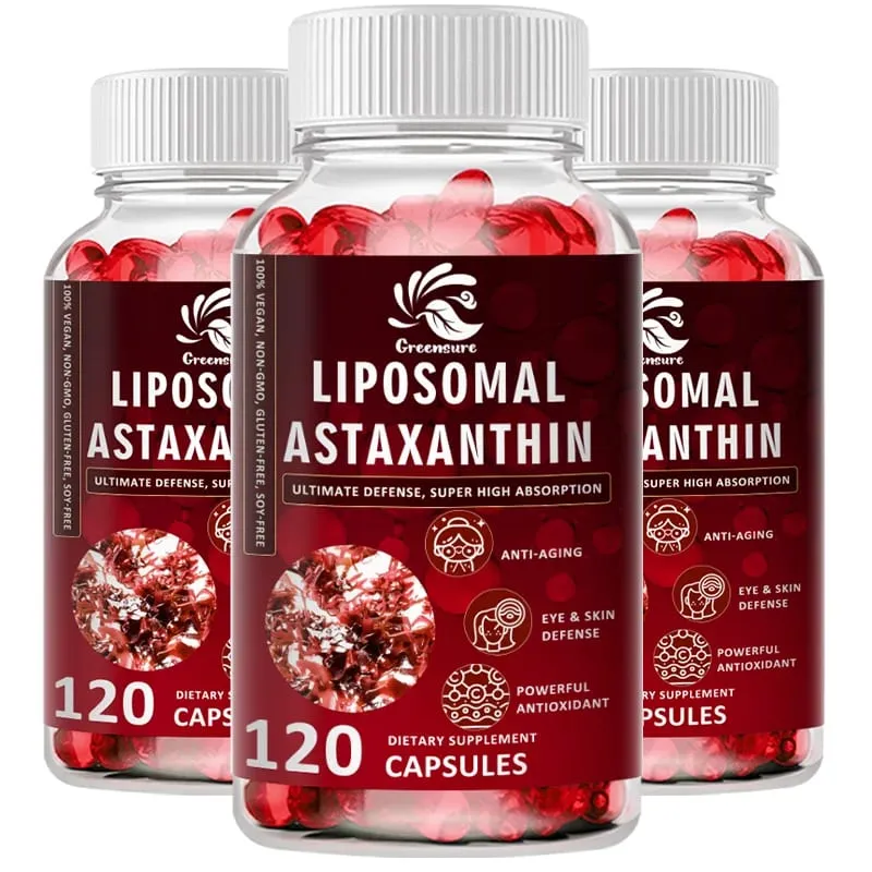 Kapsul Astaxanthin Liposom 24 MG - Meredakan Kelelahan Mata Meningkatkan Kulit Sensitif Mengembalikan Fungsi Otot Meningkatkan Kekebalan Tubuh
