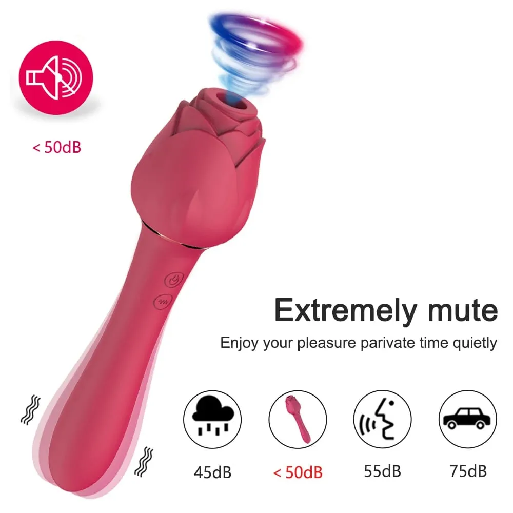 Rose-Sucking Toys Vibrator für Frauen Nippel Klitoris Vakuum Clit Sucker Stimulator Female Sex Toys Waren Vibratoren für Erwachsene