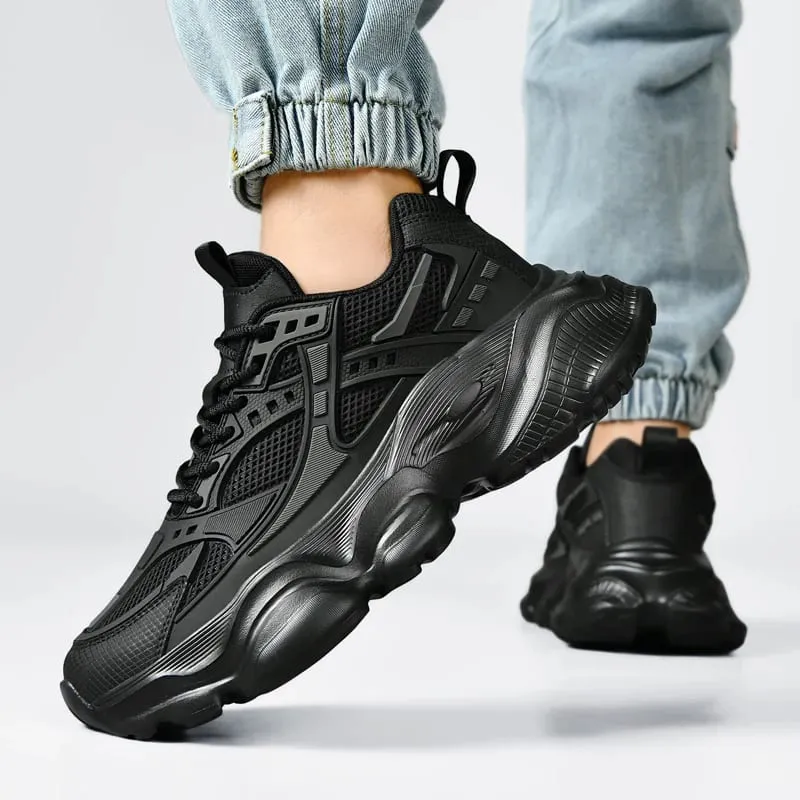 High Quality Walking Sneakers Men Large Size 48 Athletic Running Shoes For Men Black Platform Casual Basletball Sneakers Cool