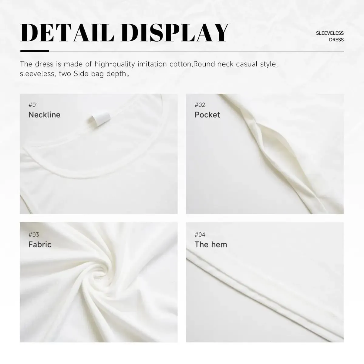 Gold Chain Casual Dress Vintage Print Korean Fashion Dresses Sleeveless Cute Dress Cheap Crew Neck Female Print Clothes
