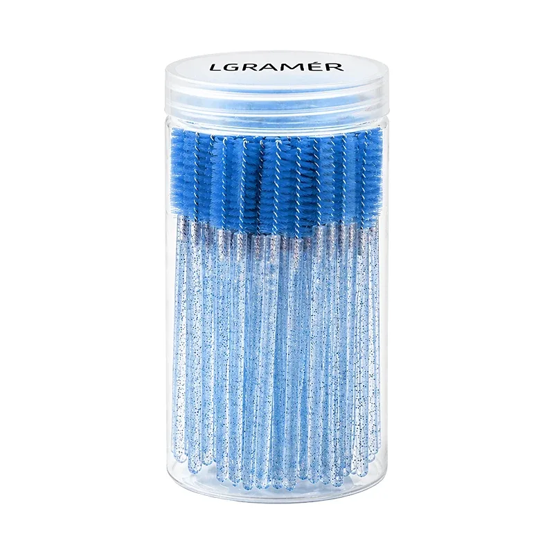 50/100 pcs Eyelash Extension Brush Disposable Eye Lashes Make Up Brushes Mascara Wand Applicator Multiple Colors Makeup Tools