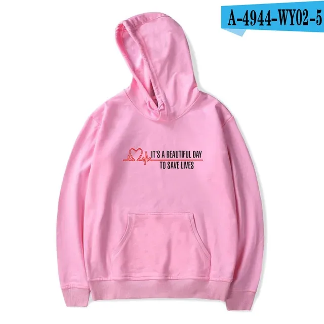 Harajuku Gray's Anatomy Tumblr Greys Anatomy printed Hoodies Sweatshirts Men/Women Comfortable Sweatshirt Adult/Child Pullovers