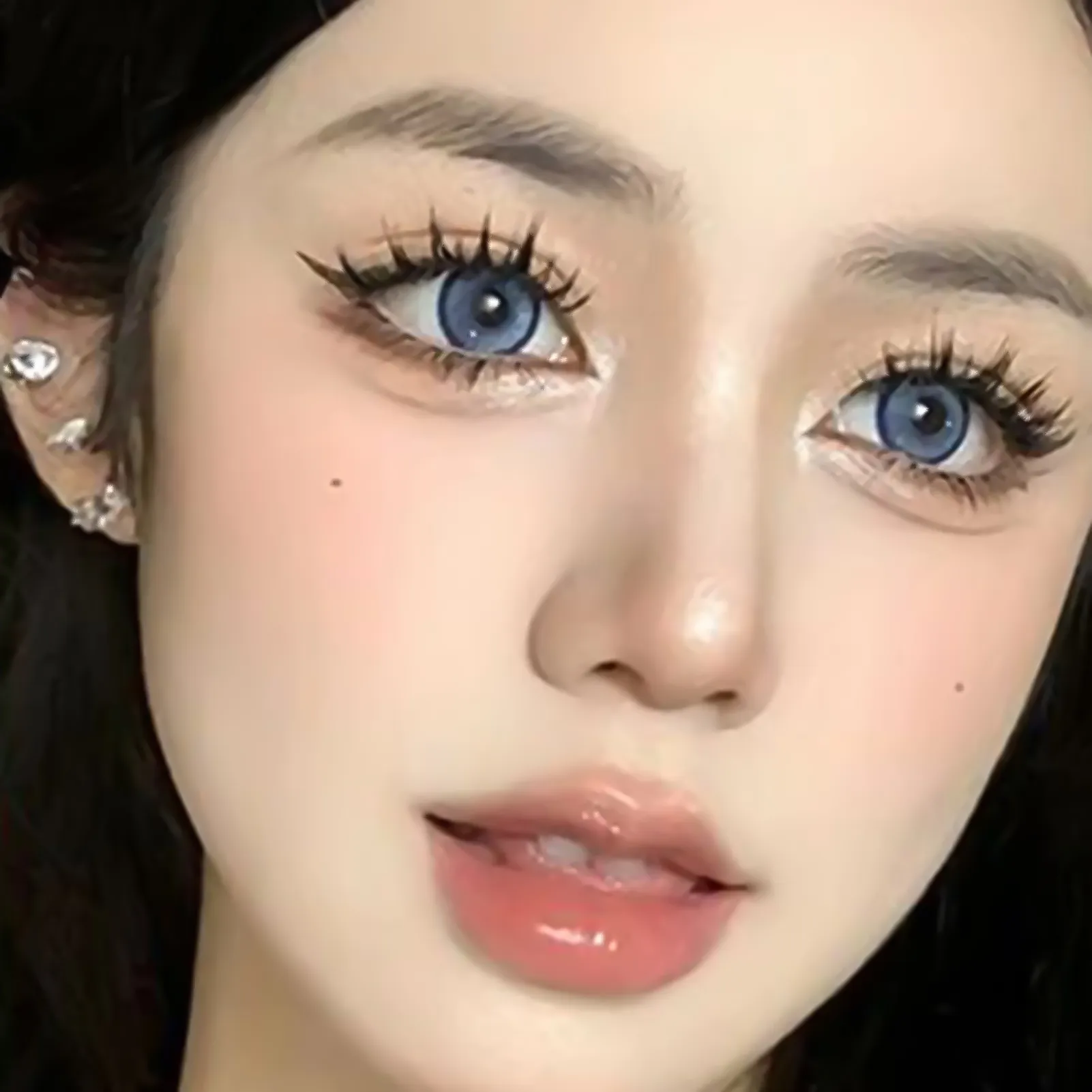 5pair Korean Style Manga False Eyelashes Natural Spiky Wispy Thick Eyelash Extension For Beauty Eye Cosplay Diy Makeup Tools