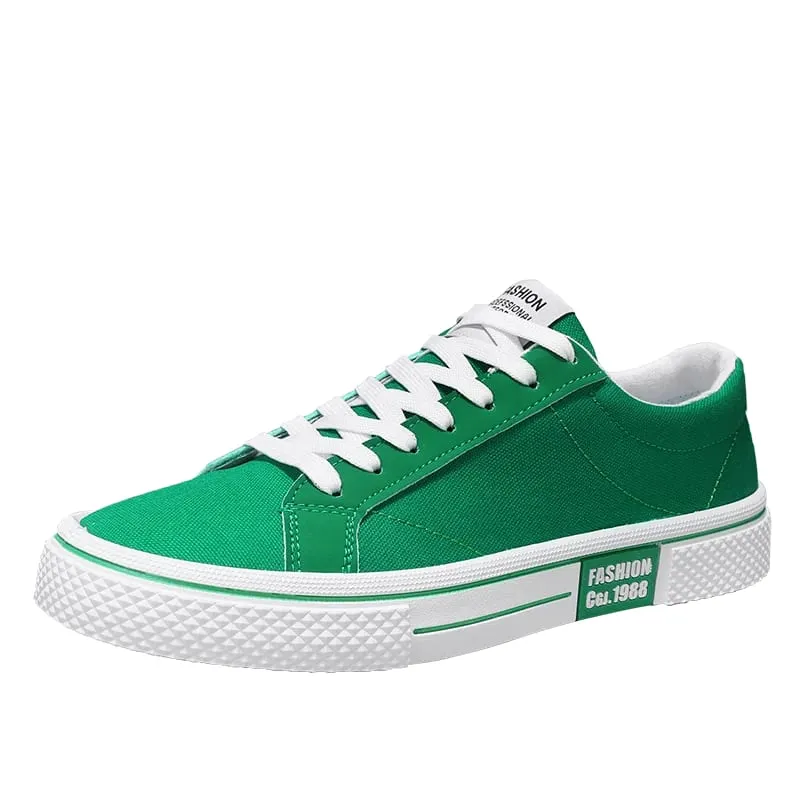 Hot Sale Fashion Red Canvas Shoes Men Classic Low-top Men's Canvas Sneakers Harajuku Hip Hop Skateboard Shoes Men Casual Sneaker