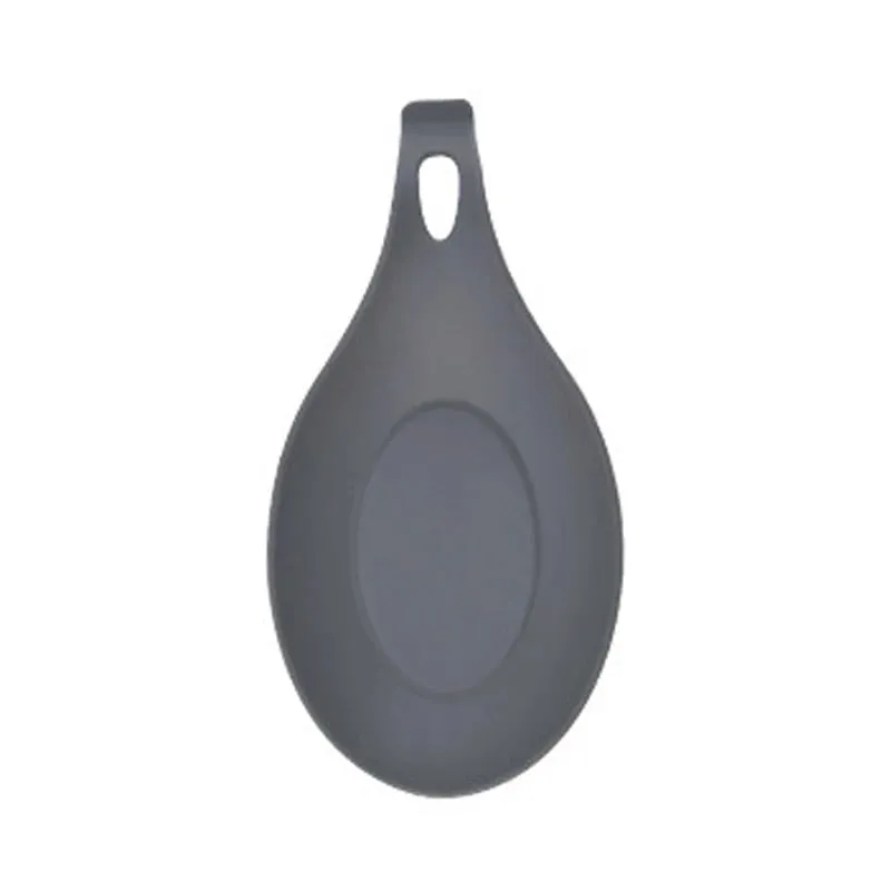 Silicone Spoon Rest Spatula Holder Heat Resistant Utensil Placemat Tray Kitchen Tools