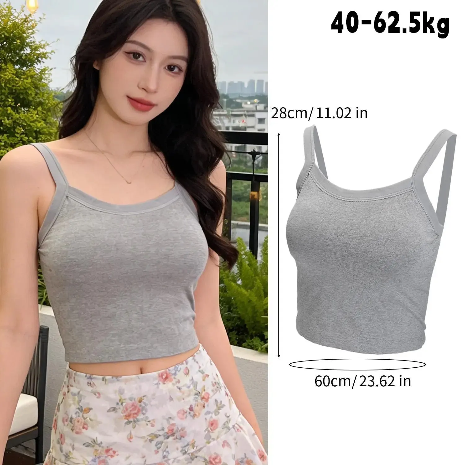 Sleeveless Women Tank Tops with Breast Pads Summer Sexy Slim Crop Top Basic T-shirt Vest Lingerie Bras Tube Tops Hot Underwear