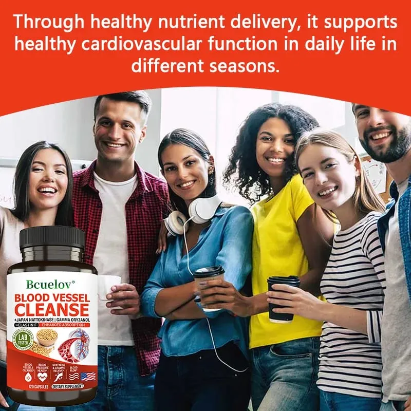 Nattokinase 2000 FU Supplement - Improve Blood Circulation Promote Detoxification Metabolism Maintain Cardiovascular Health — image 6