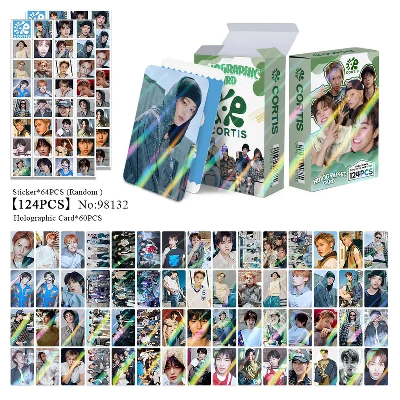 124Pcs 2026 SEASON’S GREETINGS Lomo Cards Photocards HD Fans Collection Cards Decorative Present Gifts