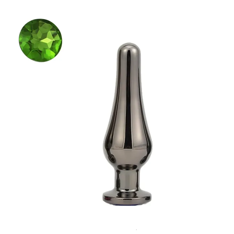 Gun Farbe Edelstahl Anal Plug Dildo Sex Spielzeug Produkte 3 Größen Butt Plug Für Frauen Sex Erwachsene Spiel Prostata massager — image 8