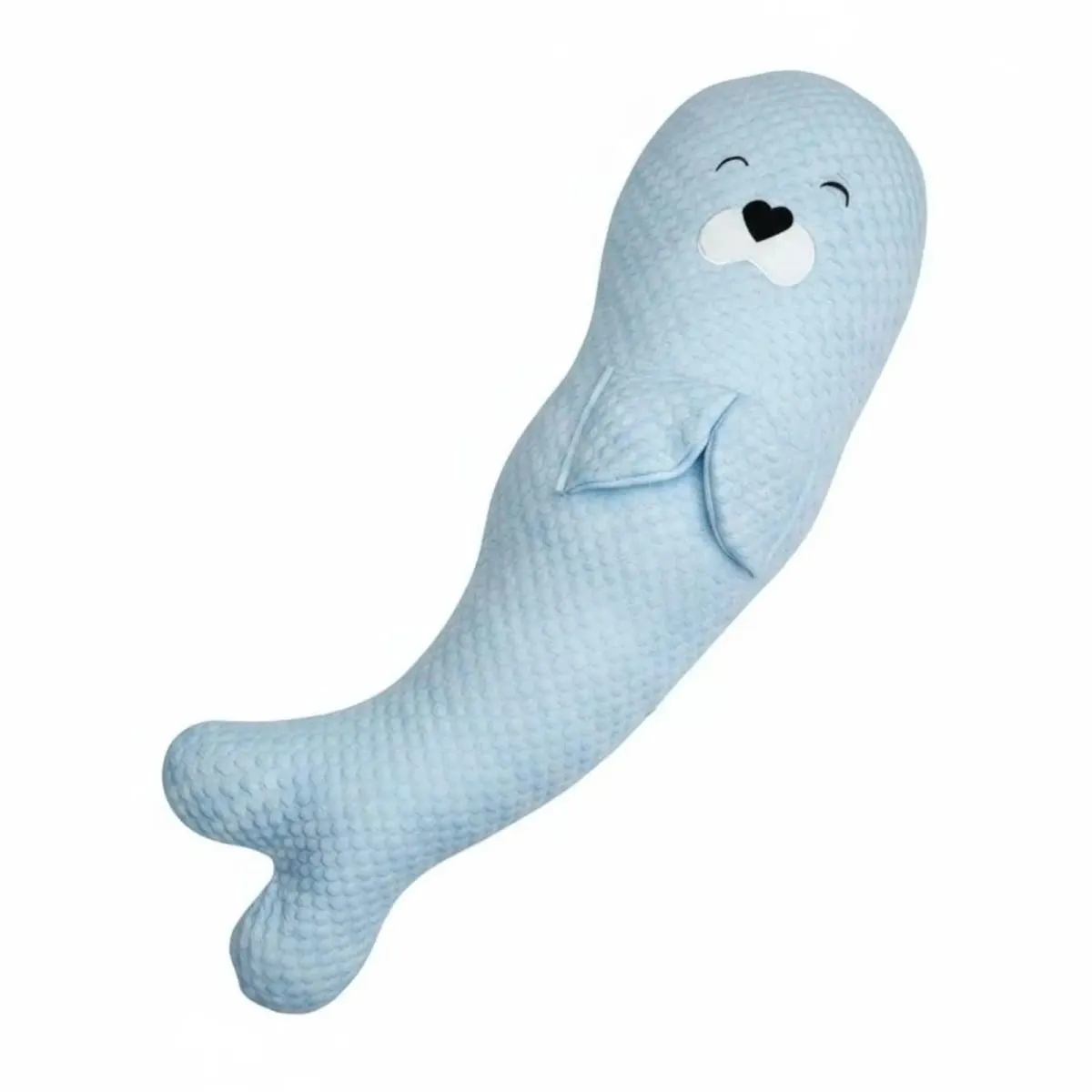 Plush Long Pillow for Hugging Sleep Supportive Body Cushion Cozy Animal Shaped Decor Comfortable Rest for Adults Bed