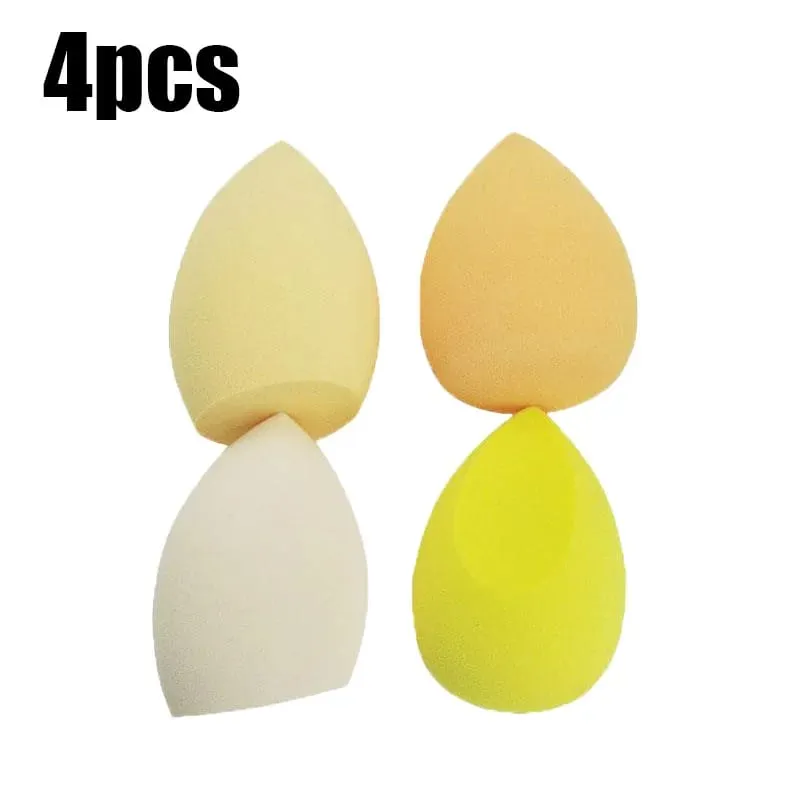 4/8/16pcs Cosmetic Puff Set Beauty Egg Wet And Dry Dual-Use Egg Makeup Foundation Sponge Air Cushion Puff Soft Makeup Tools
