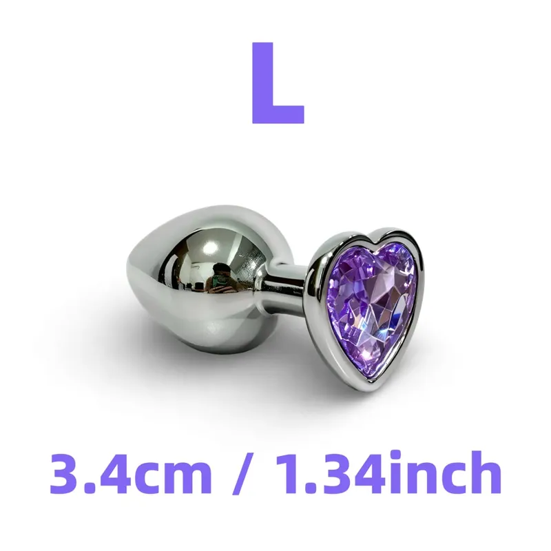 Metal Anal Plug Male and Female Anal Plug Adult Sex Toys Anal Training Adult Games Couple Sex Toys Adult Gifts Man Gay