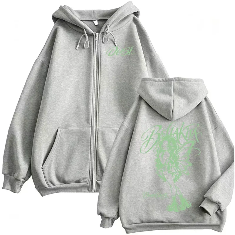 Rapper Omar Courtz Por Si Manana No Estoy Album Tour Zip Up Hoodies Men Women Harajuku Gothic Aesthetics Sweatshirt Jacket Coats