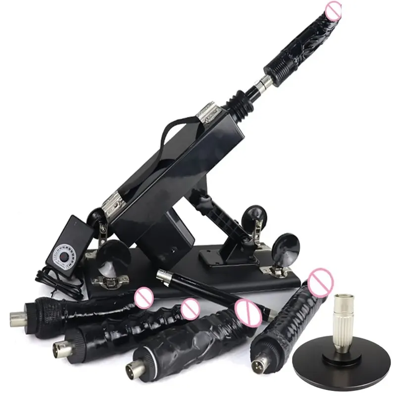 Automatic Masturbation Machine for Women 3XLR Powerful Sex Toy with Big Dildo Adult Pumping Gun for Sexual Pleasure