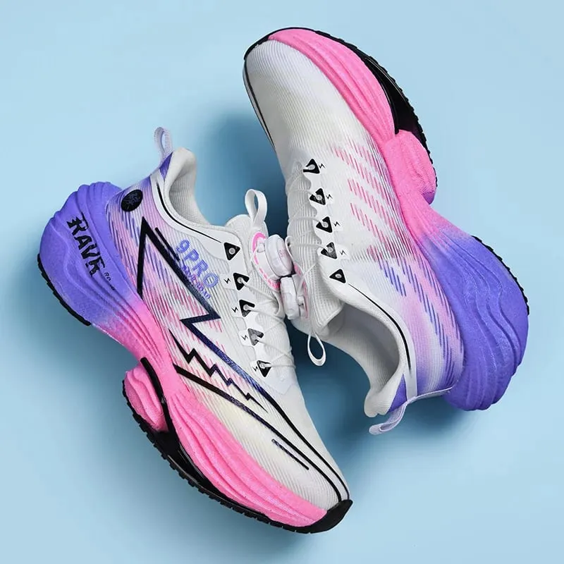 Men's New Sneakers Carbon Plate Cushioning Running Shoes 9PRO MAX Jogging Breathable Mesh Non-Slip Outdoor Shoes Off-road Shoes