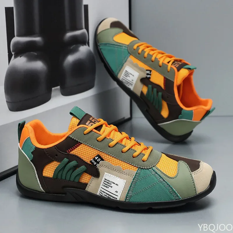 Summer new low cut fashionable versatile board shoes men retro casual comfortable shoes sports breathable men's sneakers