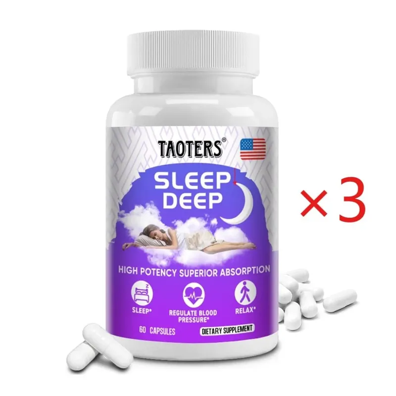 Melatonin + L-theanine Magnesium and More To Enhance Circadian Rhythm Nervous System and Promote Sleep Health