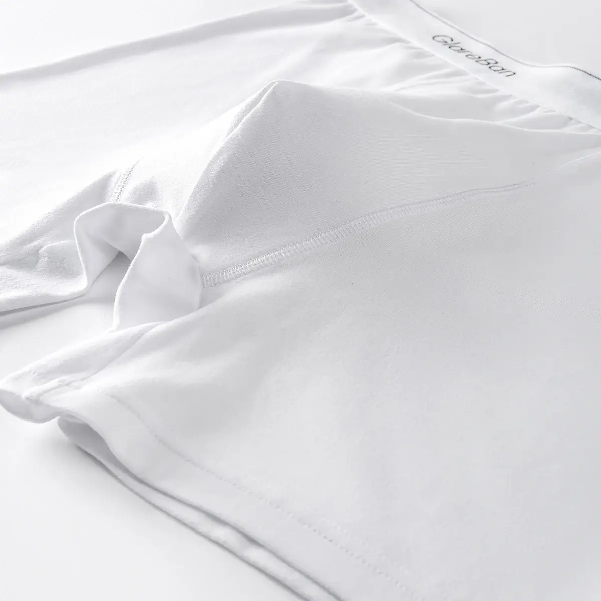 5pcs Pack Mid-Long White Boxer Shorts Men Underwear Male Underpants for Men Sexy Homme Boxershorts Box Panties Slips Set Lot