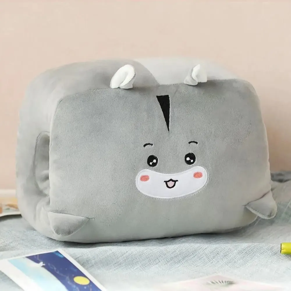 Creative Hand Warmer Pillow Super Soft Hand Hold Office Nap Pillow Keep Warm Animal Pillow Stuffed Winter