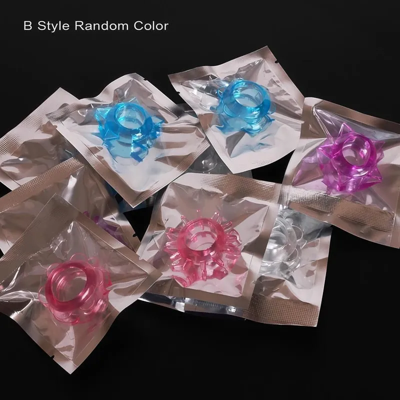 Intimate Goods For Men 5-100PC Ejaculation Delay Silicone Lock Sperm Ring Sex Adult Game Toys Erotic Cock Ring Exotic Accessorie
