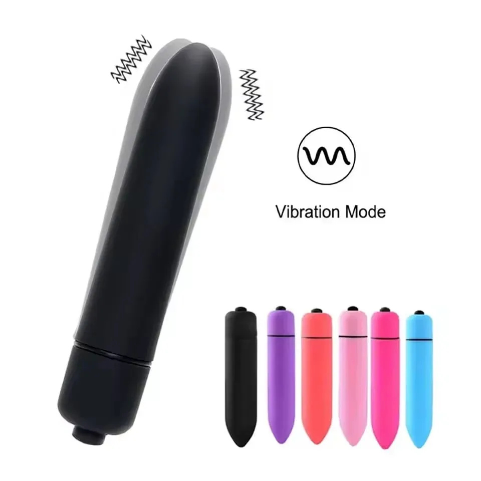 Mini Bullet Vibrator for Women Strong Vibrating Anal Plug Vagina Massager Thrusting Egg Masturbation Sex Toys for Couple