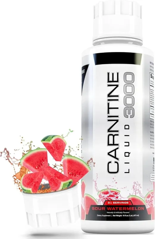 Concentrated Liquid L-Carnitine Formula for Workout Energy Metabolic Support and Fitness Routine Enhancement with Vitamin Blend