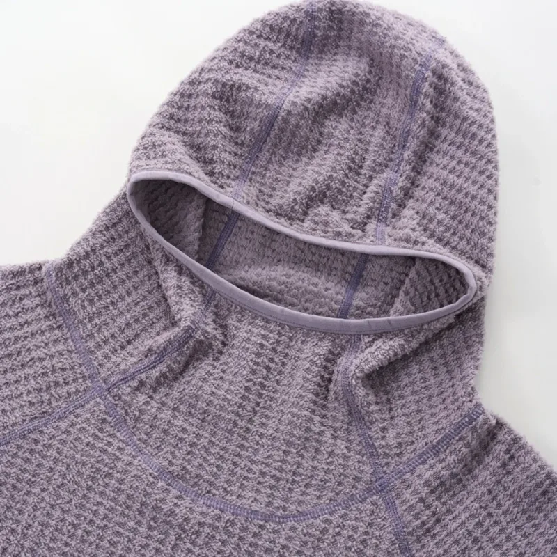 Men's air fleece hooded sweater autumn and winter new lightweight thermal hoodie couple
