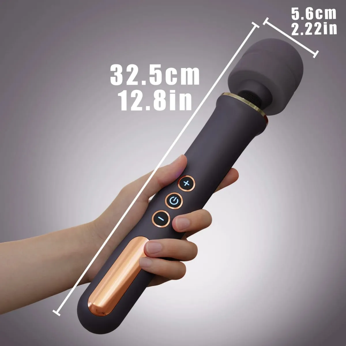 Massaggiatore AV ad alta potenza con bacchetta per la stimolazione del clitoride, silenzioso, impermeabile, per adulti, punto G, giocattolo del sesso per le donne, vibratore, piacere intimo