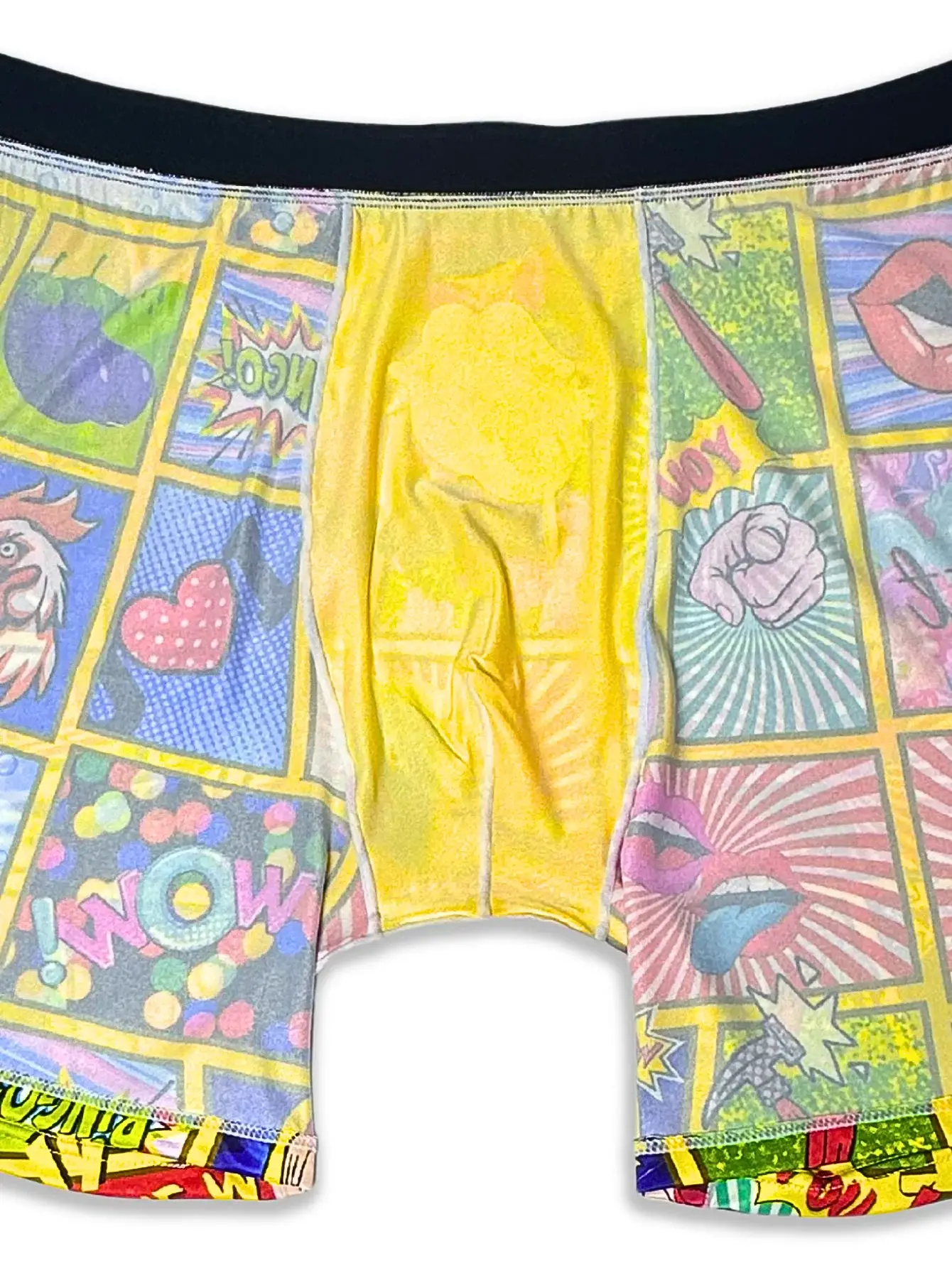 Män Underkläder Fritidssport Boxershorts Män Print Långa Boxers Tonåringar Föräldrar Sexiga Roliga Underkläder Fashionabla tryckta shorts