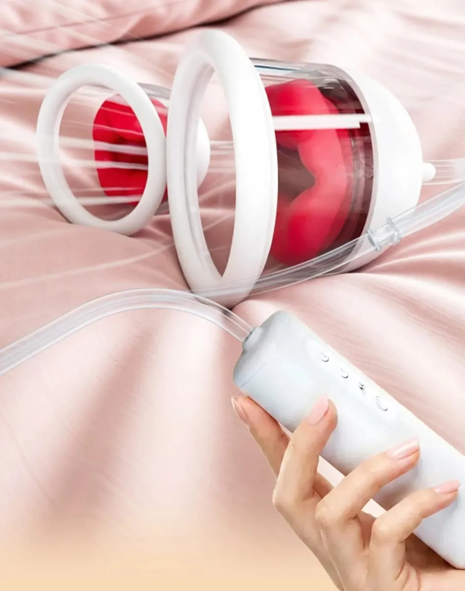 Portable Nipple Licking Sucking Vibrator 10 Frequency Breast Massager Clitoral Bite Vibrating Sex Toy for Female Masturbation
