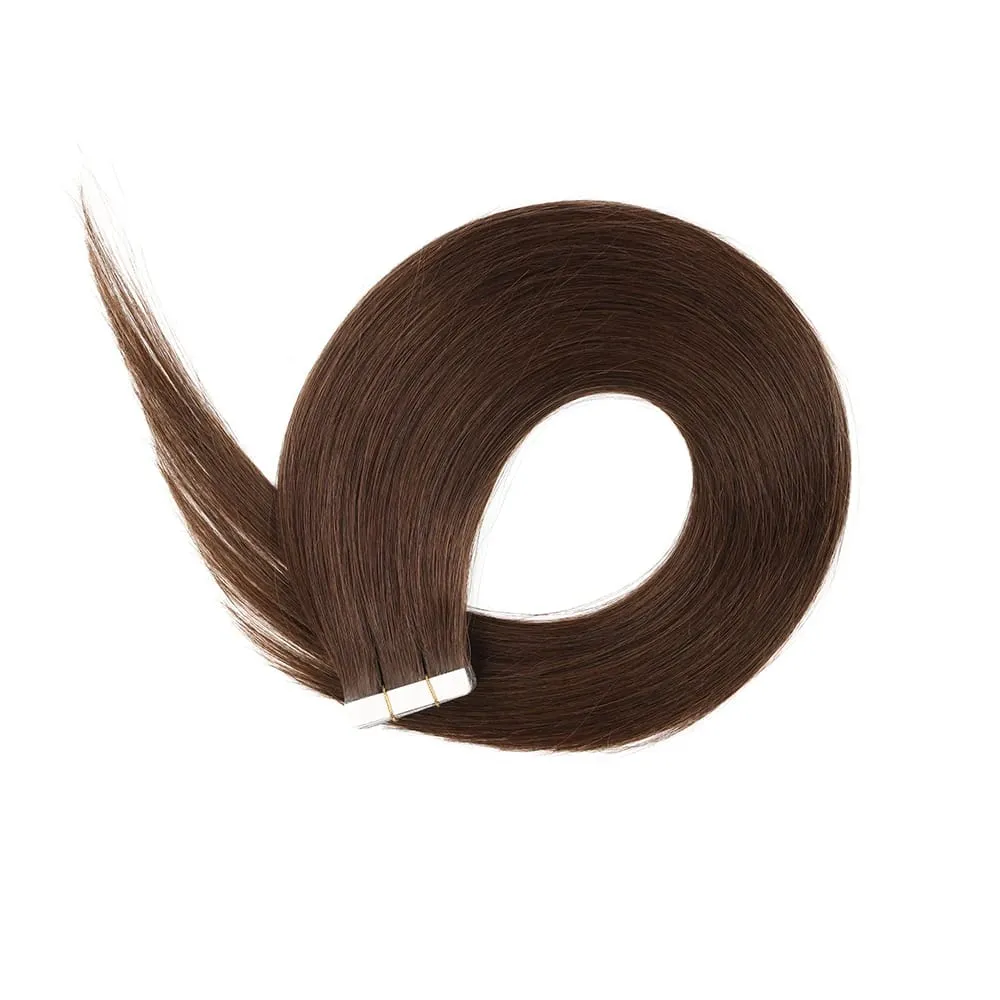 14-24" Invisible PU Extensions 50g Brazilian Remy Human Hair Tape in Hair Extensions Real Human Hair for Women Hair Extensions