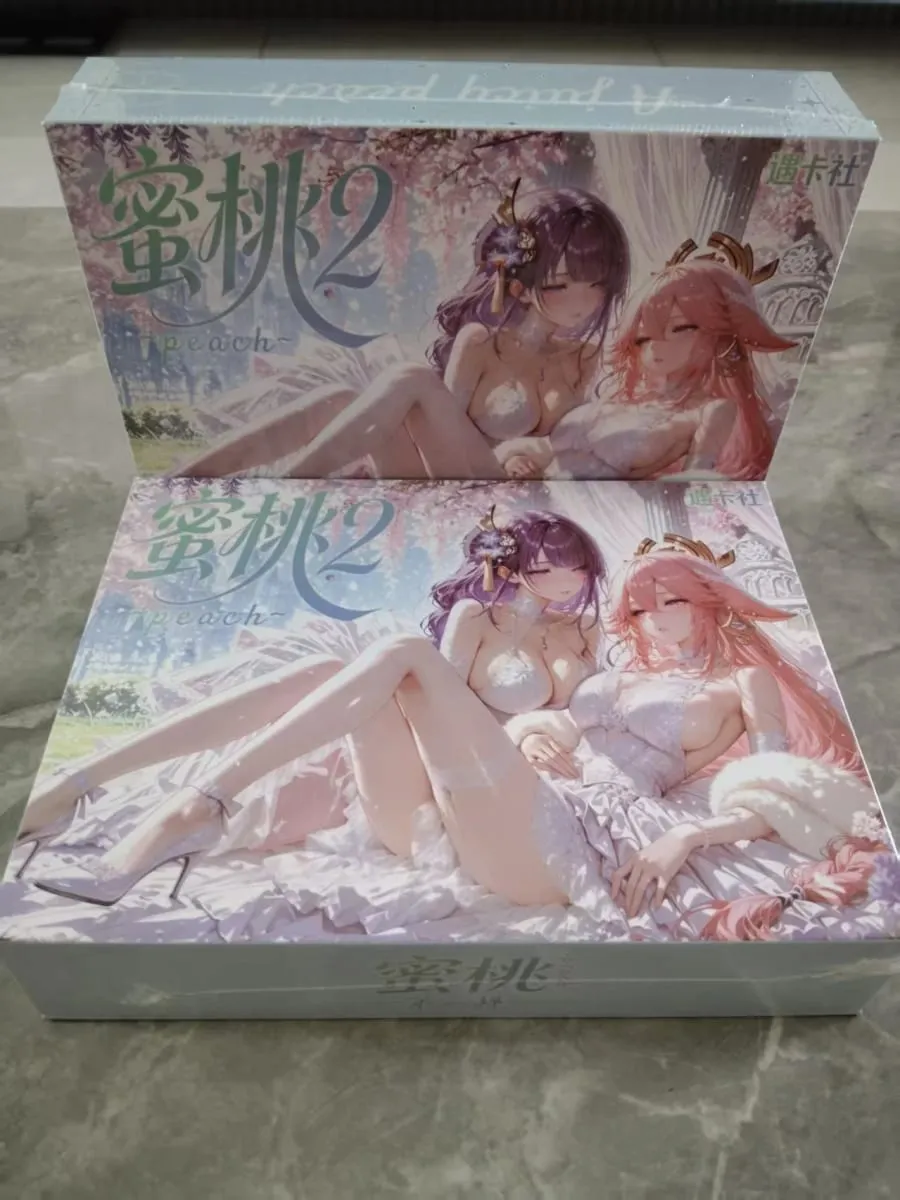 Peach 2 Expansion Pack: Game Collectible Cards Goddess Stories Character Merchandise Anime Cards Gift for Collectors