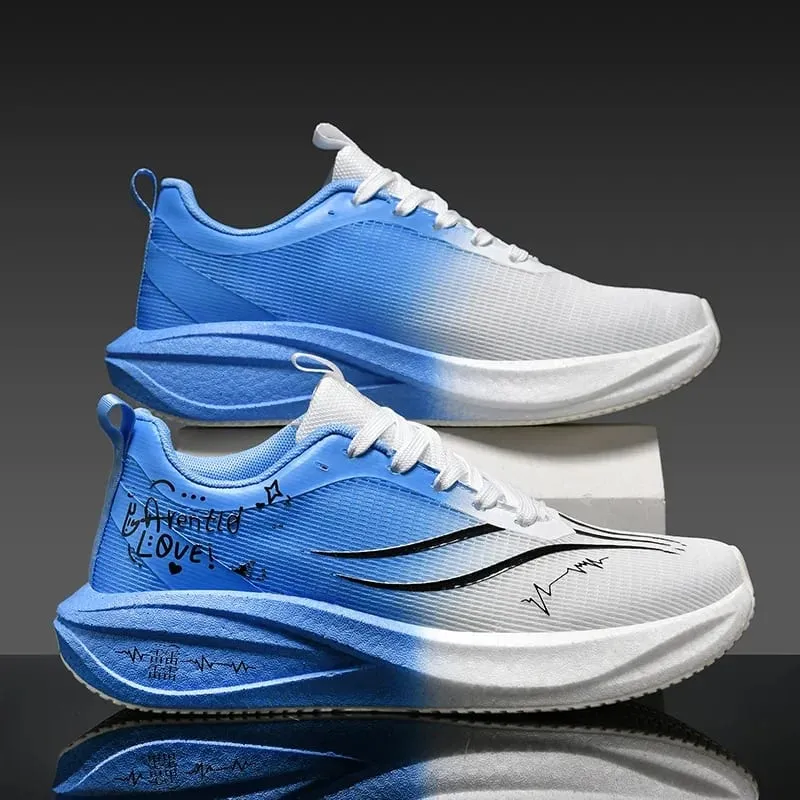 Unisex Marathon Running Shoes Carbon Plate Lightweight Sports Sneakers Athletic Walking Training Shoes Basketball Shoes