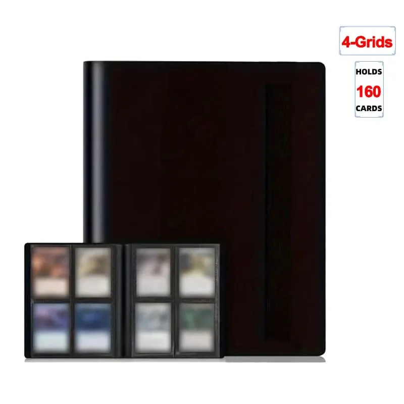 160/360/480/540 Cards Capacity Pocket Holder Binders Albums For Game Card Book Sleeve Holder Large-capacity Card Binder Notebook