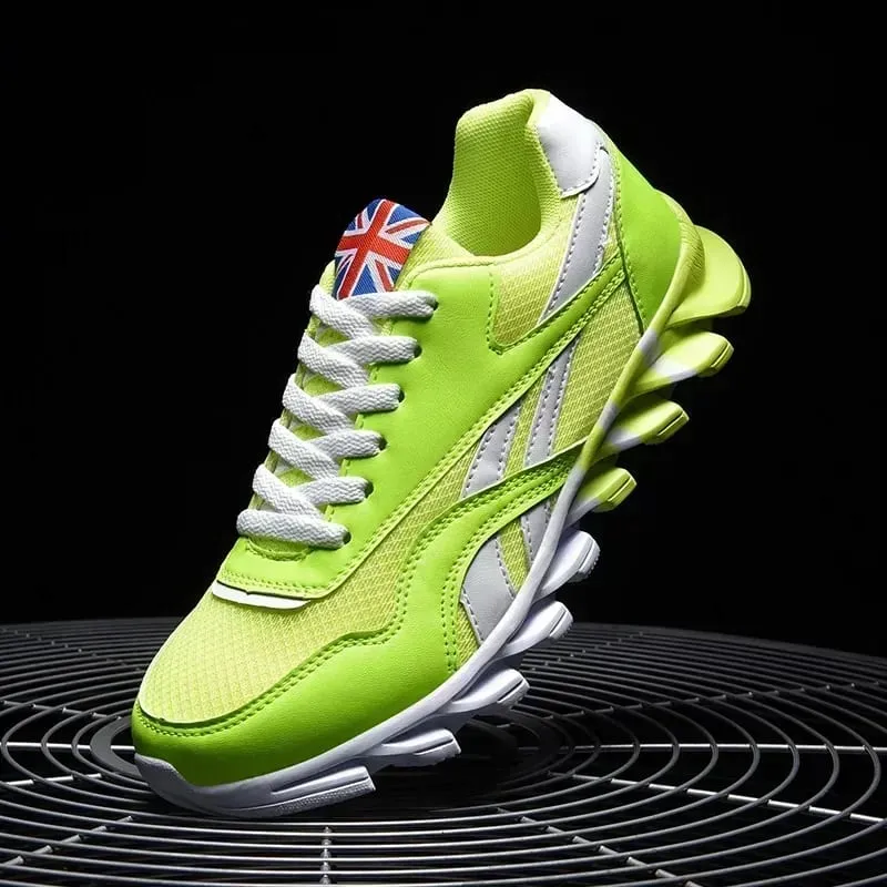 Brand Trend Size 36-48 Men's Wear-resistant Cushioning Thick-soled Fitness Sneakers Outdoor Breathable Running Shoes for Men