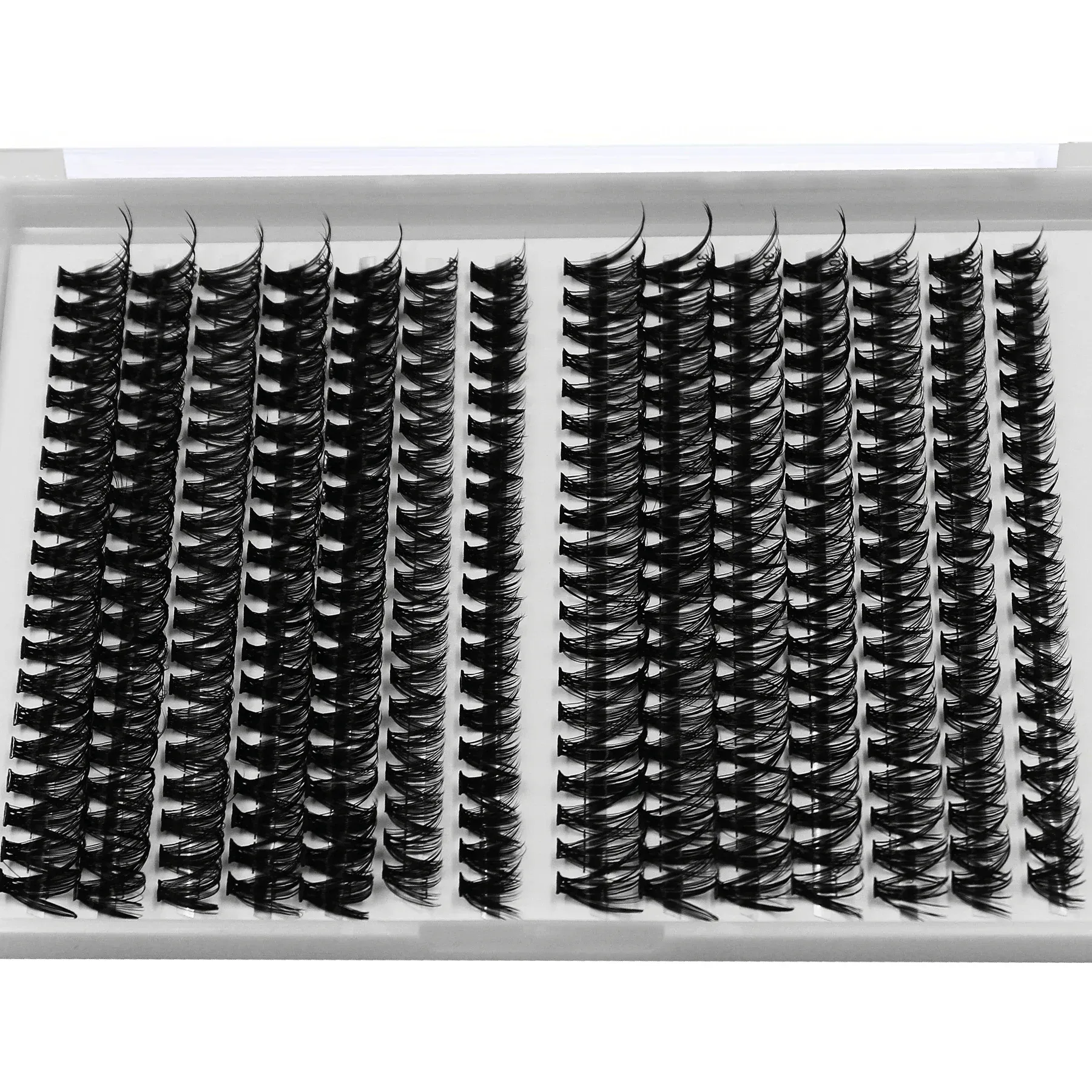 280pcs 30D 40D Individual Lashes Wispy Cluster Reusable False Eyelashes DIY Lash Extension 9-15mm Mix Length for Eye Makeup — image 5