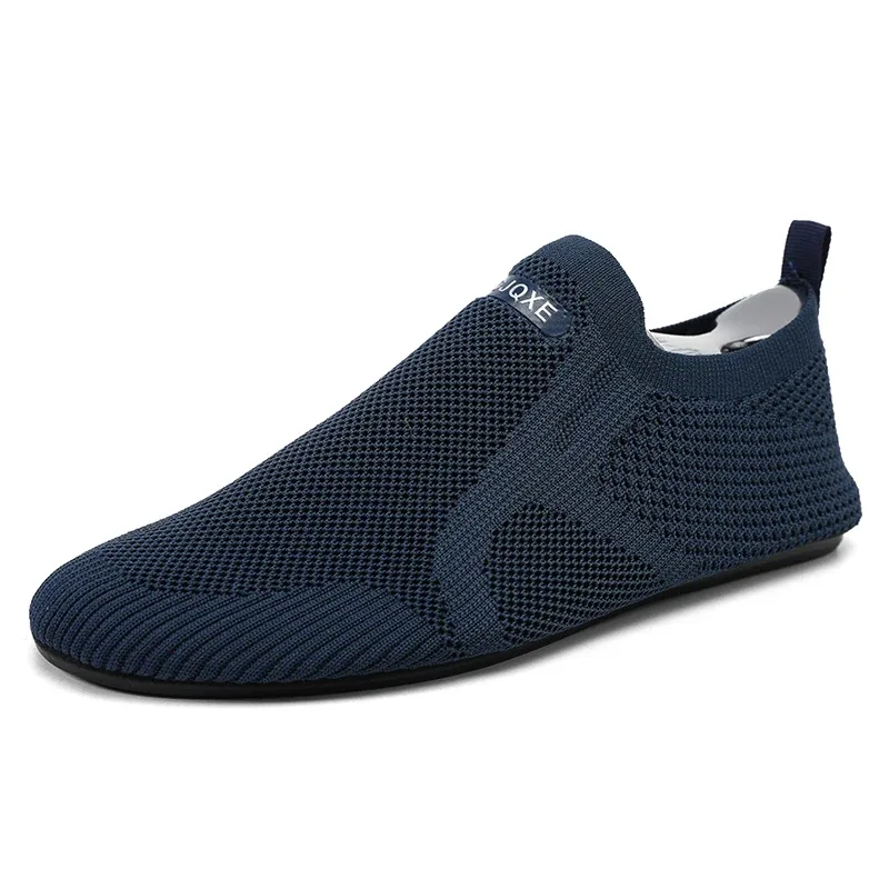 Breathable Men Casual Sneakers Slip-on Magaang Lalaki Walking Shoes Anti-slip Flexible Couple Loafers Summer Soft Footwear