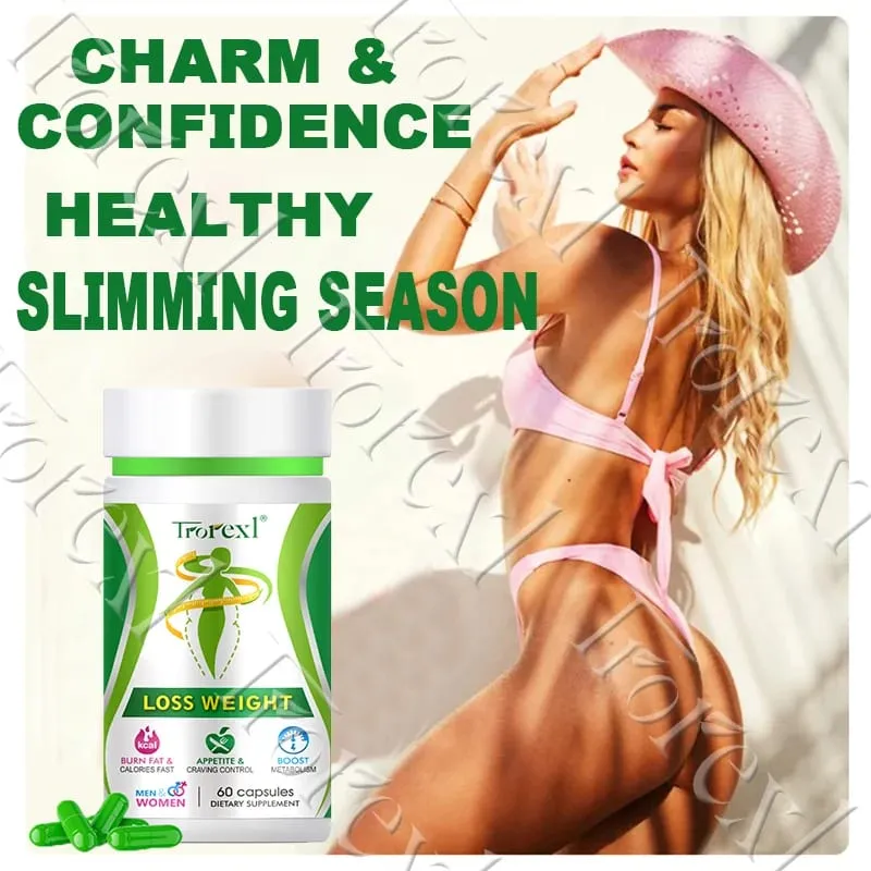 Tea Polyphenols Lotus Leaf Capsules | Slim Booster | Fat Loss | NO SIDE EFFECT