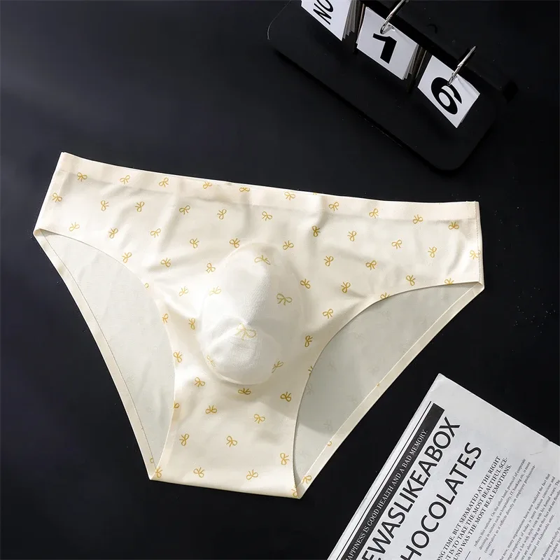 3D Space Capsule ชุดชั้นในชายเซ็กซี่น้ำแข็งผ้าไหม One-piece cuecas masculino น่ารักพิมพ์ cueca ผู้ใหญ่ 18 PLUS ขนาด ropa ภายใน