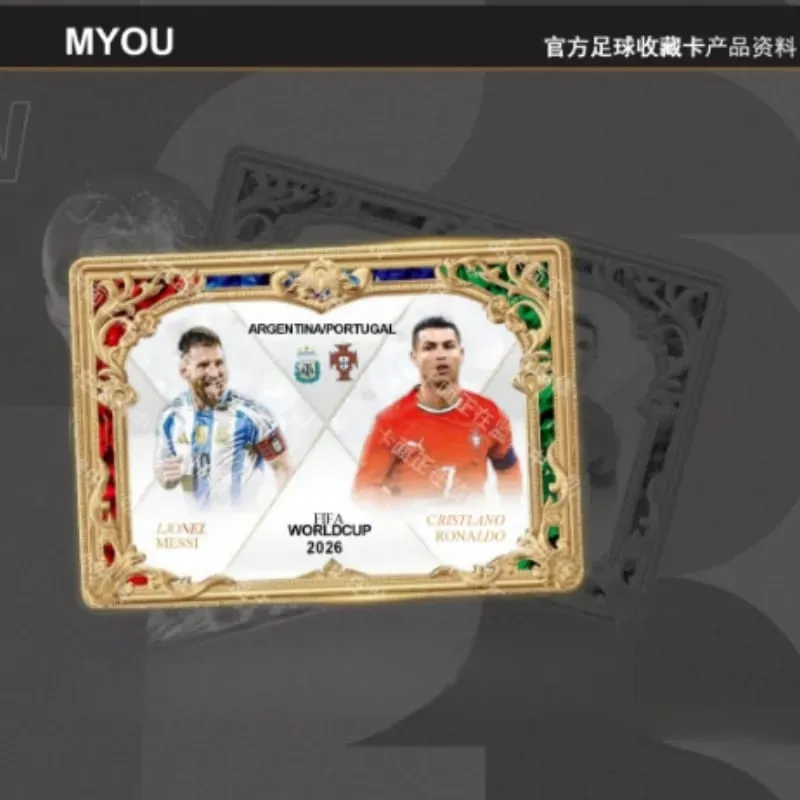 Genuine PANINI 2026 FIFA World Cup Official Star Series Card Football Player Trading Card Fan Festival Gift Original Box